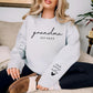 Personalised Grandma Sweatshirt, Custom Embossed Est Date Puff Printed Sweater, Grandkids Names on Sleeve Crewneck Jumper, Mothers Day Gifts