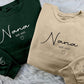 Personalised Nana Sweatshirt, Custom Kids Name Pullover, Grandma Gift Idea, Cute Nana Apparel, Unique Nana Sweatshirt, Mothers Day Gifts