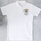 Personalized Portrait Photo Polo Shirt, Embroidered Family Sketch Shirt, Custom Song Name Album Monogrammed Polo, Memorial Anniversary Gift