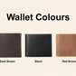 Personalized Leather Bifold Wallet, Custom Photo Engraved Men's Wallet, Premium Leather Wallet, Anniversary Gift for Him, Father's Day Gifts