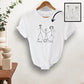 Custom Kids Drawing T-Shirt, Personalized Child's Artwork Printed Tees, Memorial Mother's Day Gifts, Wearable Art Keepsake for Mom, Dad Gift