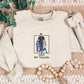Personalised Dad Photo Sketch Sweatshirt, Embroidered Portrait Sweater with Initials, Custom Fathers Day Sweatshirt, Birthday Gift for Daddy