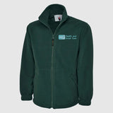 Embroidered Health And Social Care Jacket. Personalised Name Nurse Fleece, Healthcare Workers Uniform. Gift for Nurse, Students Nursing Gift