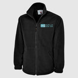Embroidered Health And Social Care Jacket. Personalised Name Nurse Fleece, Healthcare Workers Uniform. Gift for Nurse, Students Nursing Gift