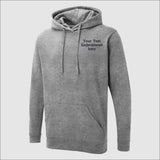 Custom Embroidered Text Hoodie, Personalized Name Hoodie, Monogram Hooded Sweater, Custom Text Jumper, Small Business Gift, Workwear Uniform