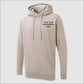 Custom Embroidered Text Hoodie, Personalized Name Hoodie, Monogram Hooded Sweater, Custom Text Jumper, Small Business Gift, Workwear Uniform