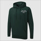 Custom Embroidered Text Hoodie, Personalized Name Hoodie, Monogram Hooded Sweater, Custom Text Jumper, Small Business Gift, Workwear Uniform