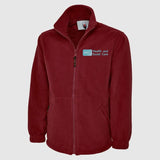 Embroidered Health And Social Care Jacket. Personalised Name Nurse Fleece, Healthcare Workers Uniform. Gift for Nurse, Students Nursing Gift