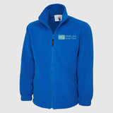 Embroidered Health And Social Care Jacket. Personalised Name Nurse Fleece, Healthcare Workers Uniform. Gift for Nurse, Students Nursing Gift