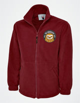Custom Embroidered Fleece Jacket, Personalised Logo/Design Full Zip Jackets, Your Text Here Women Jacket, Nursing Tops, Special Gift for Her