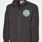 Custom Embroidered Fleece Jacket, Personalised Logo/Design Full Zip Jackets, Your Text Here Women Jacket, Nursing Tops, Special Gift for Her