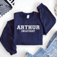 Personalised Sweatshirt, Custom Name or Text Crewneck, Your Own Text Monogram Jumper, Matching Couple Sweater, Mom Sweater, Mothers Day Gift
