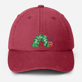 Embroidered Eat The Rich Hat, Funny Hungry Caterpillar Baseball Cap, Vintage Embroidered Animal Hat, Bookish Hat, Activist Hat, Gift for Her