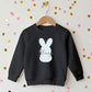 Personalized Easter Kids Sweatshirt, Custom Name Easter Bunny Printed Crewnecks, Kids Matching Outfits, Easter Gifts, Egg Hunt Tops for Kids