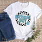 Personalised Birthday Boy T-Shirt, Retro Racing Checkered Flag Tees, Kids Race Car Birthday Outfits, Boys Racing Party Shirt, Birthday Gifts