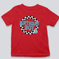 Personalised Birthday Boy T-Shirt, Retro Racing Checkered Flag Tees, Kids Race Car Birthday Outfits, Boys Racing Party Shirt, Birthday Gifts