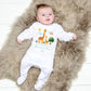 Personalised First Mothers Day Baby Grow, New Mom 1st Mothers Day Baby Gift, Custom Baby Name Sleepsuit, Mothers Day Baby Outfit for New Mom