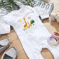 Personalised First Mothers Day Baby Grow, New Mom 1st Mothers Day Baby Gift, Custom Baby Name Sleepsuit, Mothers Day Baby Outfit for New Mom