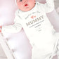 First Mothers Day Babygrow, Custom First Mothers Day Sleepsuit, Our 1st Mother’s Day Baby Rompersuit, New Mummy Gifts, Mother’s Day Gifts