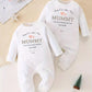 First Mothers Day Babygrow, Custom First Mothers Day Sleepsuit, Our 1st Mother’s Day Baby Rompersuit, New Mummy Gifts, Mother’s Day Gifts