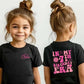 In My Birthday Era Personalised Age T-Shirt, 7th Birthday T-Shirt, Custom Age Printed Tees, Birthday Girl Tops, Kids Birthday Party Gifts