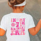 In My Birthday Era Personalised Age T-Shirt, 7th Birthday T-Shirt, Custom Age Printed Tees, Birthday Girl Tops, Kids Birthday Party Gifts
