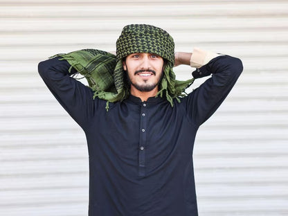Arabic Palestine Head Scarf, Traditional Palestinian Keffiyeh Shemagh Scarf, Men Women Unique Ramadan Gifts, Vintage Lightweight Head Scarf