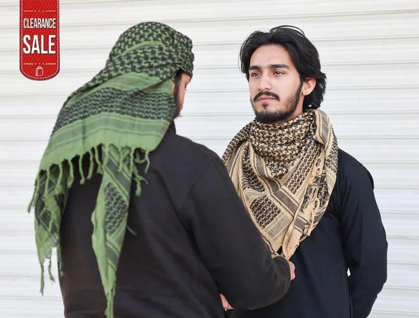 Arabic Palestine Head Scarf, Traditional Palestinian Keffiyeh Shemagh Scarf, Men Women Unique Ramadan Gifts, Vintage Lightweight Head Scarf