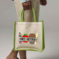 Personalised Teacher Cotton Canvas Tote, Custom Teacher Name Printed Bag, End of Term Teacher Bag, Teacher Appreciation Tote, Teachers Gift