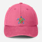 Sea Turtle Embroidered Hat, Vintage Ocean Lover Baseball Cap, Beach Vocation Cool Summer Hat, Dad Adjustable Hat, Sea Animals Lover Gifts