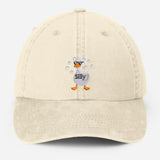 Silly Goose Embroidered Dad Hat, Funny Goose Vintage Baseball Cap, Cute Animal Lover Gifts, Goose Lover Gifts, Gift for Her, Silly Goose Cap
