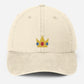 Vintage Embroidered Crown Cap, Cute Gold princess Crown Hat for Girls, Retro Cosplay Baseball Cap, Gift for Her, Cartoon move Lover Gifts