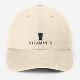 Vitamin G Pint Baseball Cap, Vintage G Mens Embroidered Cap, Dad Hat Adjustable Beer Stout Hat, Mens Vitamin Baseball Cap, Boyfriend Gifts