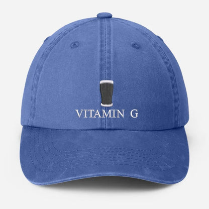 Vitamin G Pint Baseball Cap, Vintage G Mens Embroidered Cap, Dad Hat Adjustable Beer Stout Hat, Mens Vitamin Baseball Cap, Boyfriend Gifts
