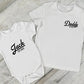 Personalised Dad Est Shirt, Custom Dad T-Shirt with Baby’s Birth Year, Father’s Day Gift from Baby, New Dad Gifts, Matching Family Shirts