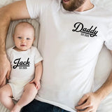 Personalised Dad Est Shirt, Custom Dad T-Shirt with Baby’s Birth Year, Father’s Day Gift from Baby, New Dad Gifts, Matching Family Shirts