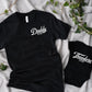 Personalised Dad Est Shirt, Custom Dad T-Shirt with Baby’s Birth Year, Father’s Day Gift from Baby, New Dad Gifts, Matching Family Shirts