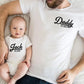 Baby Est Bodysuit | Personalized Baby Bodysuit with Year | Father’s Day Baby Outfit | Matching Dad and Baby Gift | New Baby Announcement