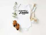 Baby Est Bodysuit | Personalized Baby Bodysuit with Year | Father’s Day Baby Outfit | Matching Dad and Baby Gift | New Baby Announcement