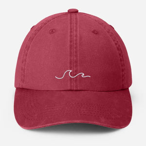 Beach Wave Embroidered Hat, Bachelorette Party Hats, Vintage Beach Hat for Women, Adjustable Strap Back, Cool Summer Hat, Girlfriend Gift
