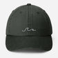 Beach Wave Embroidered Hat, Bachelorette Party Hats, Vintage Beach Hat for Women, Adjustable Strap Back, Cool Summer Hat, Girlfriend Gift