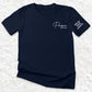 Personalised Papa Embroidered Shirt, Custom Kids Name On Sleeve T-Shirt, Dad Est Year Tee Tops, Funny Gift For Husband, Father's Day Gift