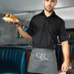 Personalised Short Apron, Custom Name /Logo Printed Aprons, Kitchen Apron, Gift for Bakers, Short Bar Apron with Pockets, Cocktail Bar Apron