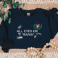 All Eyes On Rafah Palestine Sweatshirt, Palestine Heart Flag Crewneck Sweater, Palestine Jumpers, Adults Sizes Sweaters