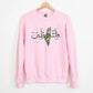 Palestine Map Arabic Name Design Embroidered Sweater, Palestine Crewneck Sweatshirt, Al Aqsa Map Palestine Arabic Jumper, Palestine Flag Top