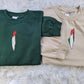 Palestine Flag Map Sweater, Palestine Embroidery Crewneck Sweatshirt, Adults Unisex Jumper, Palestine Clothing