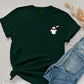 Halloween Cute Ghost Tee Shirt, Funny Fall Boo Pocket Print T-Shirt, Vintage Halloween Comfy Adults Tees, Spooky Season Tee, Halloween Gifts