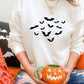 Vintage Bats Sweatshirt, Halloween Bats Printed Sweatshirt, Fall Family Matching Sweatshirt, Spooky Season Jumper, Halloween Party Clothing
