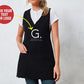 Personalised Tunics, Your Logo/Text Wrap Around Sleeveless Printing Tunic, Custom Hairdresser Makeup Artists Custom Uniform, Beauticians Top