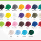 Custom Embroidered Baseball Caps, Personalised Text Unisex Trucker Hat, Print Prism Crafts Embroider Caps Collection, Comfort Colors Sun Hat